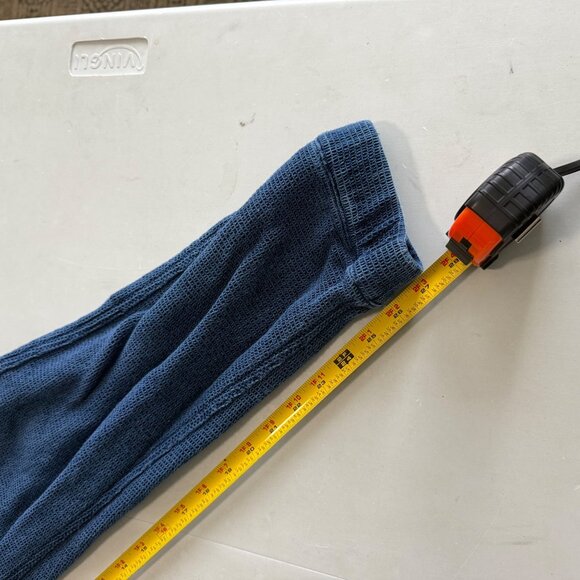 Taylor Stitch Après Blue Organic Cotton Drawstring Elastic Jogger Pant Men Large - Picture 10 of 10